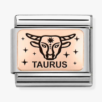 Nomination Classic Taurus Rose Gold Charm 430112/02