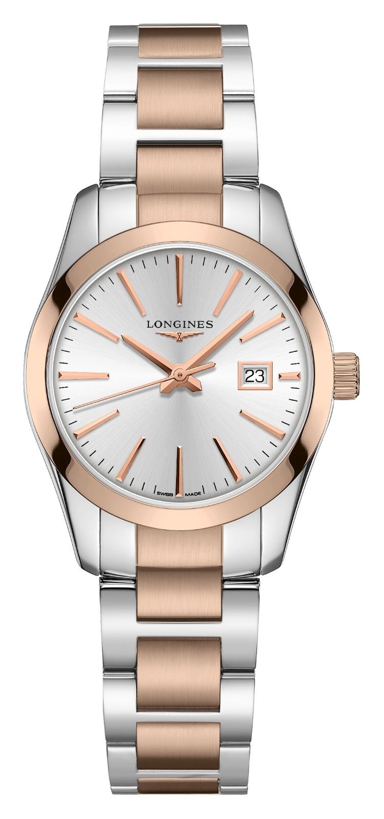 LONGINES L22863727 Conquest Classic (29.5mm) Silver Sunray Watch