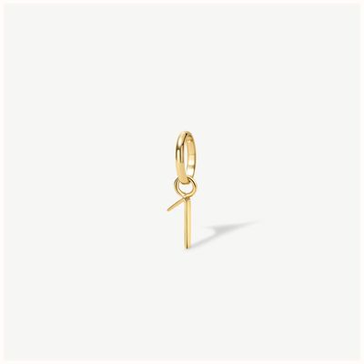 D.LOUISE Gold Tone Mini Number Charm - 7 CH-19-07