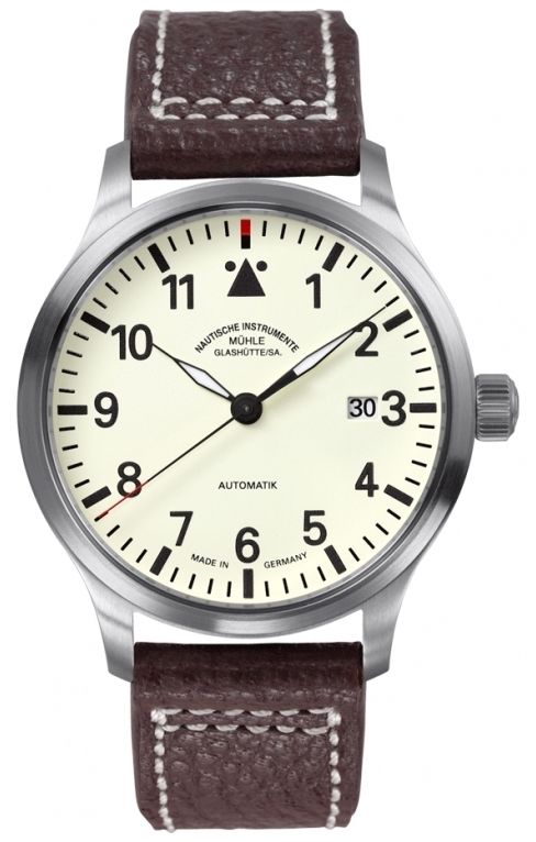 Mühle Glashütte M1-37-47-LB Terrasport II Leather Band Watch