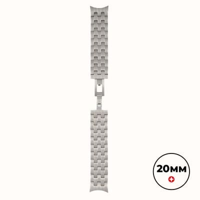 Mondaine Retro Style Stainless Steel Bracelet - Silver (20mm) FM20520.ST.1