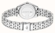 Lacoste Parisienne Tuilerie Quartz (30mm) Silver Dial / Stainless Steel Bracelet 2001301 - alternate view 3