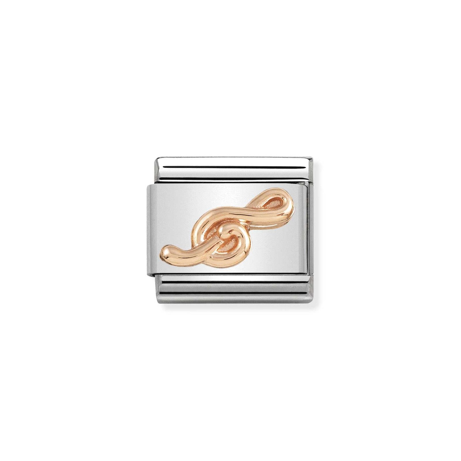 Nomination 430106/13 Classic Treble Clef Steel Charm Jewellery