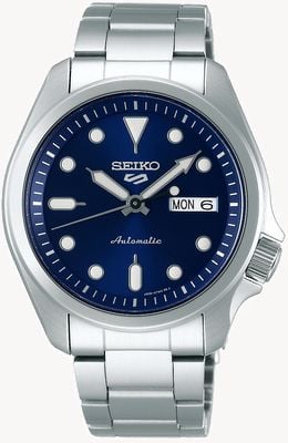Seiko 5 Sport | Automatic Watch | Blue Dial | Stainless Steel Bracelet SRPE53K1