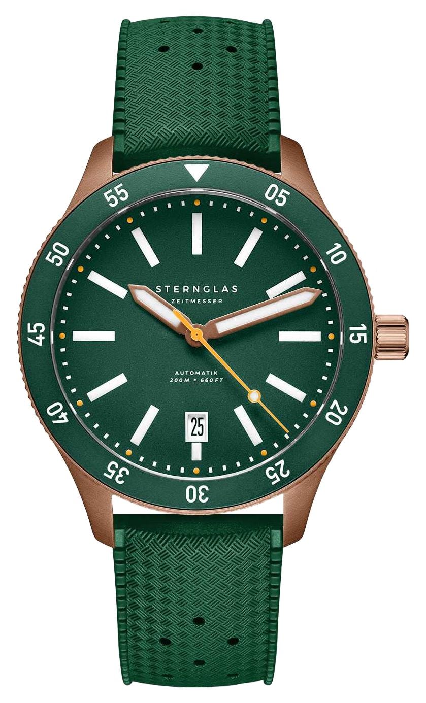 STERNGLAS S02-MA35-KA06 Marus 2.0 Automatic (42mm) Green Watch
