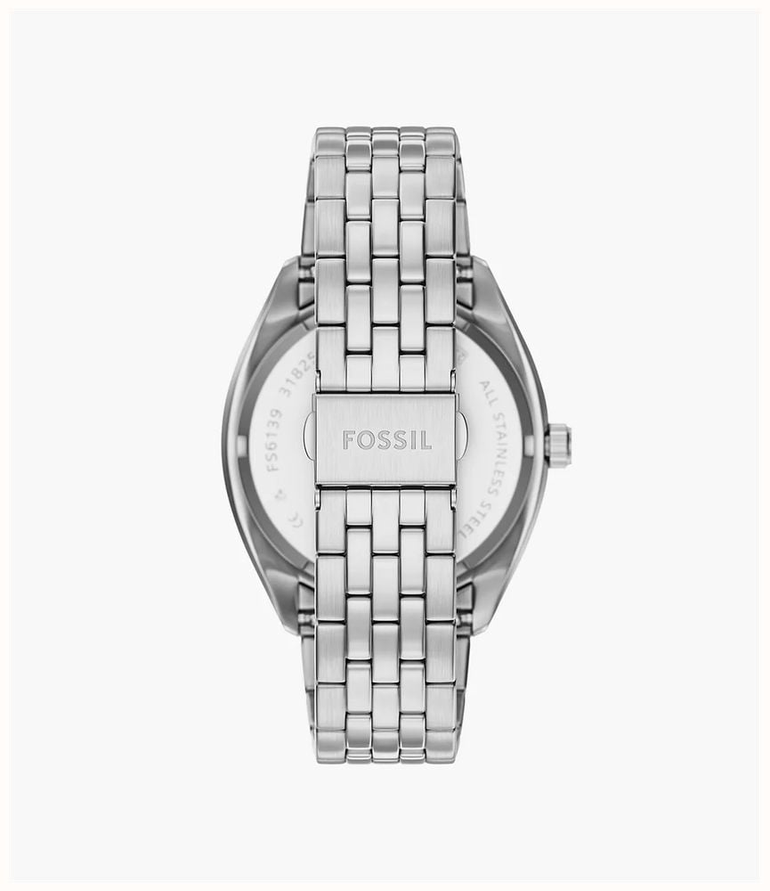Fossil Campbell 42 mm Three-Hand Day-Date Stainless Steel FS6239 - alternate view 2