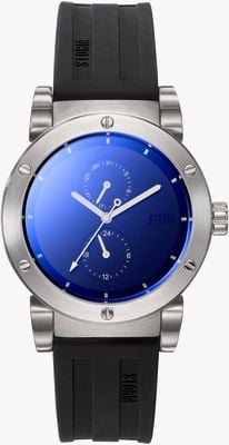 STORM HYDRON V2 LAZER BLUE (43.8mm) Blue Dial / Black Rubber Strap 47462/LB