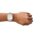 Emporio Armani Quartz Chronograph (40mm) Ivory Sunray Dial / Stainless Steel Bracelet AR11800 - alternate view 4