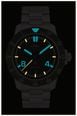 Sinn EZM 19 Mission Timer Automatic (41mm) Matte Black Dial / Stainless Steel H-Link Bracelet 119.010 - alternate view 2