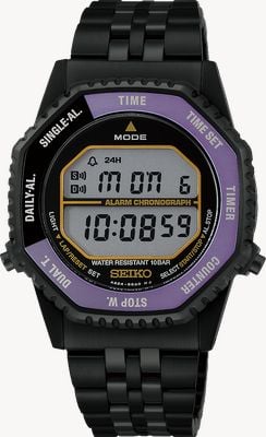 Seiko Digital Quartz Multifunction 'Rotocall' 145th Anniversary Limited Edition in Edo Purple HFL001P1