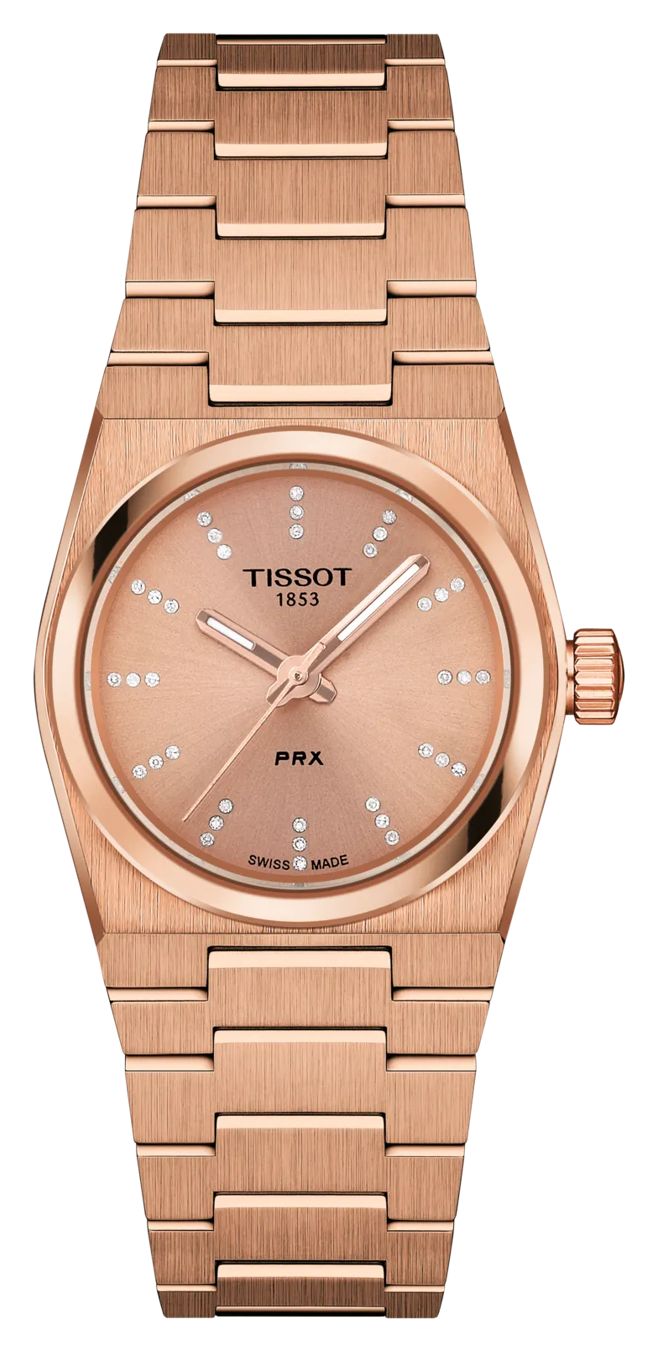 Tissot T1370103350600 PRX Quartz (25mm) Rose Gold Dial / Watch