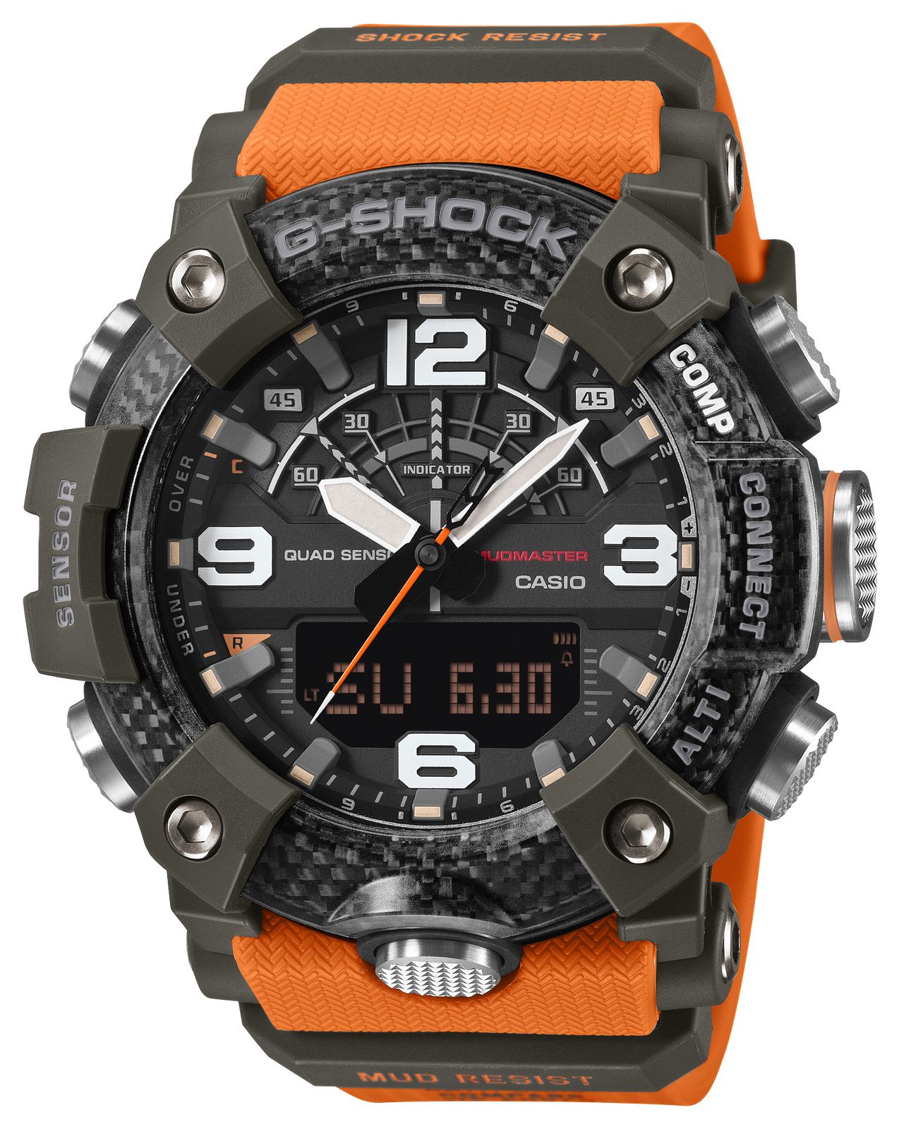 Casio GG-B100X-1A9ER G-Shock Master-of-G Mudmaster Carbon ( Watch