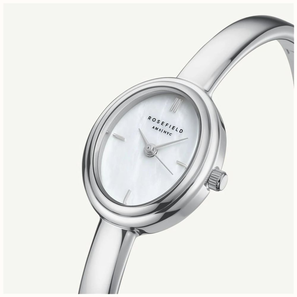 Rosefield Studio 19.5mm Silver Coloured Bangle Watch STWSSS-ST07 - alternate view 2