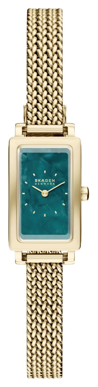 Skagen SKW3186 Hagen Micro Quartz (16mm) Teal Mother-of- Watch