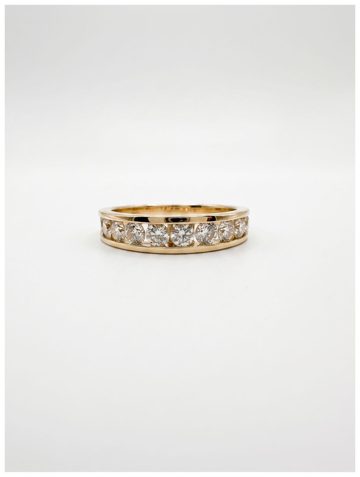 James Moore & Co J82244 9ct Yellow Gold 1.03ct 12 Diamond Jewellery