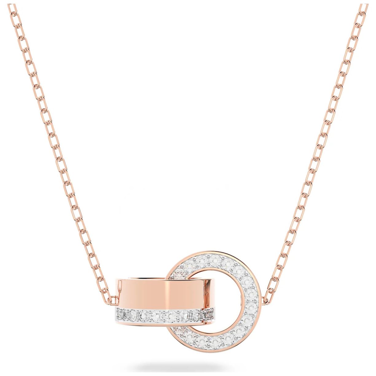 Swarovski 5636496 Hollow | Pendant Necklace | Rose Gold Tone Jewellery