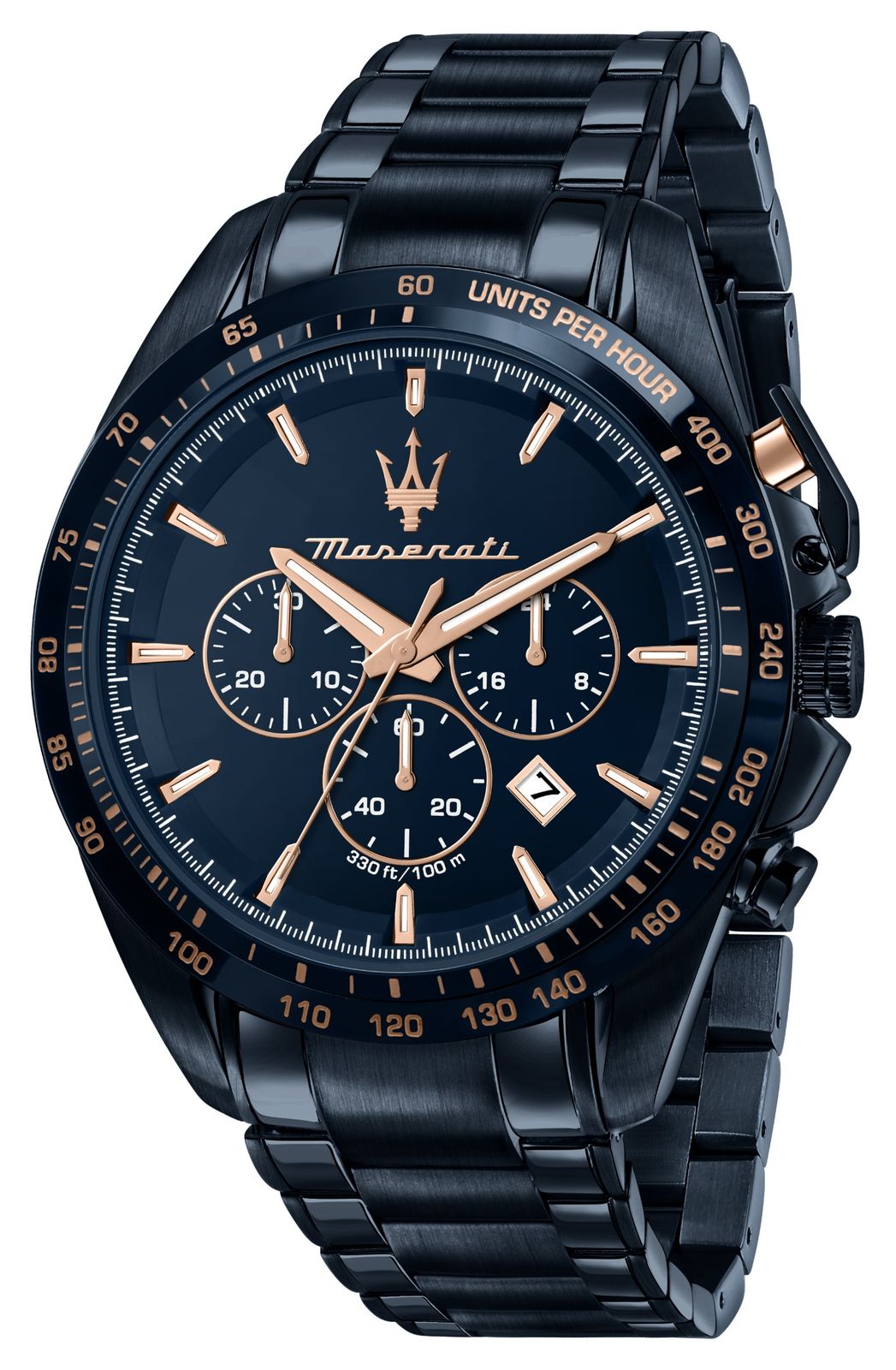 R8873612054 Men's Traguardo (45mm) Chronograph Watch - Maserati - Modalova