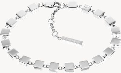 Calvin Klein Ladies Geometric Bracelet - Silver 35000841