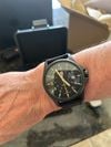 Customer picture of Luminox Atacama Field 1970 SET (43mm) Textured Black Dial / Black Rubber Strap + Sand Webbing NATO Strap XL.1970.SET