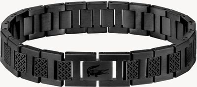 Lacoste METROPOLE Black Stainless Steel Bracelet 2040119