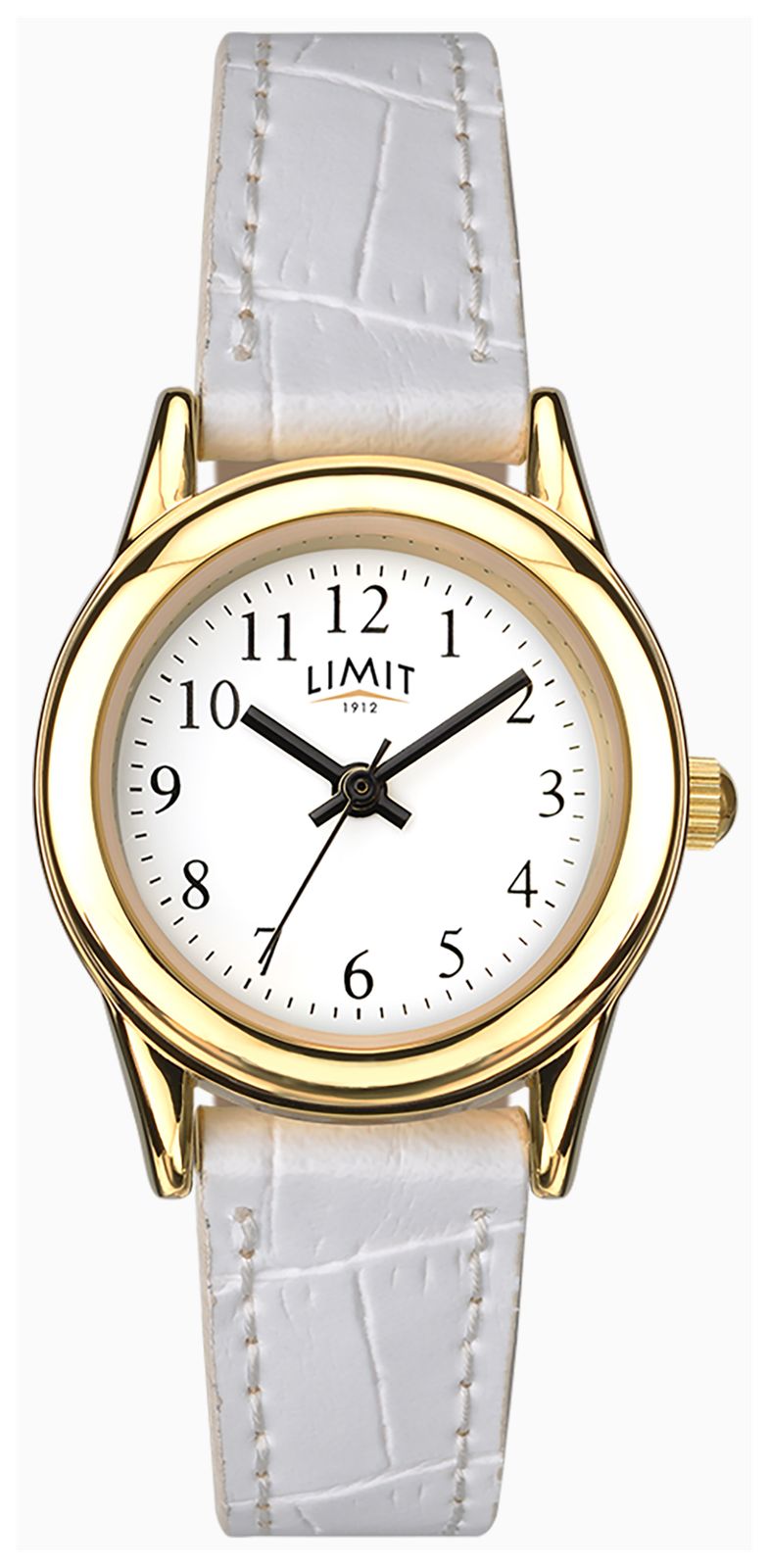 Limit 6981 Classic Quartz (24mm) White Dial / White Croc Watch