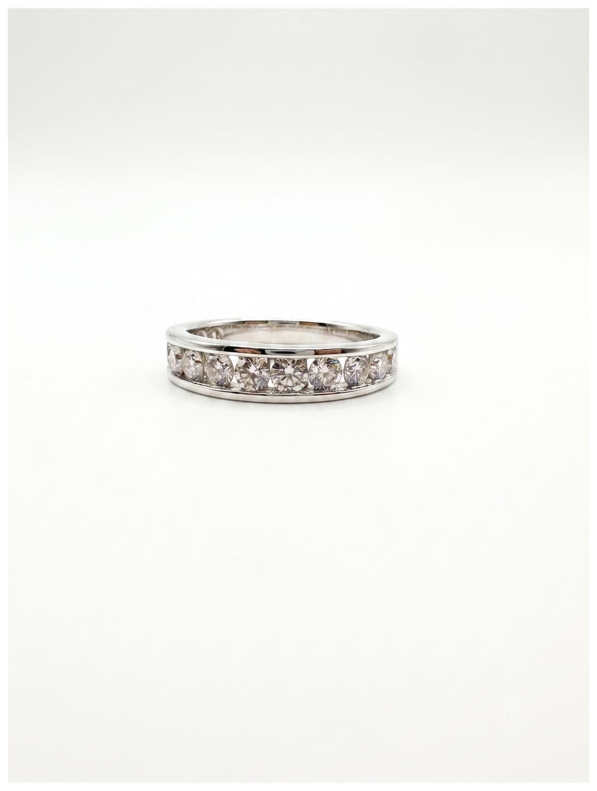 James Moore & Co J48074 1ct Round Brilliant Natural Diamond Jewellery