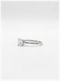 James Moore & Co 0.93ct Cushion Natural Diamond Platinum Solitaire Ring J71638 - alternate view 2