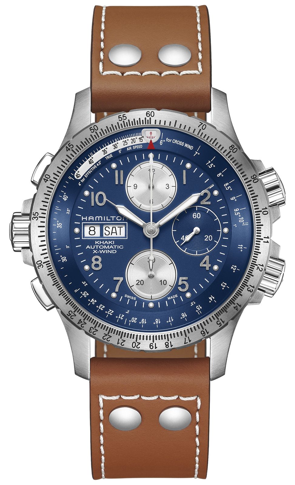Hamilton H77506540 Khaki Aviation X-Wind Day/Date Auto Watch