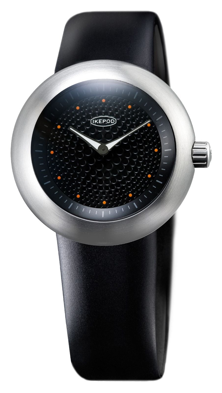 IKEPOD D004-SI-LB DUOPOD Dots 004 (42mm) Black Dial / Black Watch