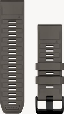 Garmin QuickFit Bands (26mm) Pebble Grey with Black Hardware - Strap Only 010-14560-00