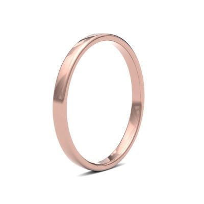 James Moore Wedding Ring  | 2mm | Light | Size Soft Court | AG_2LLS-9R AG_2LLS-9R