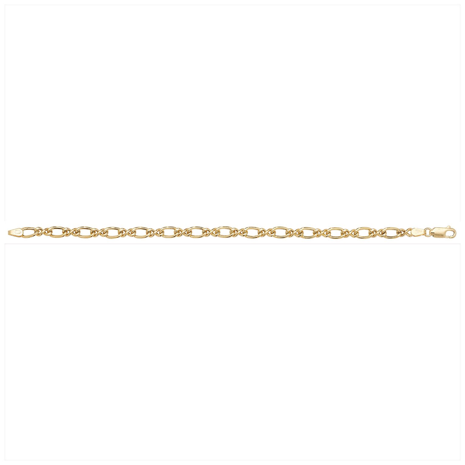Treasure House BR223 Ladies 9ct Yellow Gold Fancy Link Jewellery