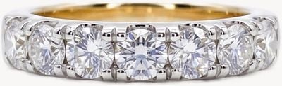 Pre-owned 18ct Yellow Gold 7 Stone Diamond Ring J6916