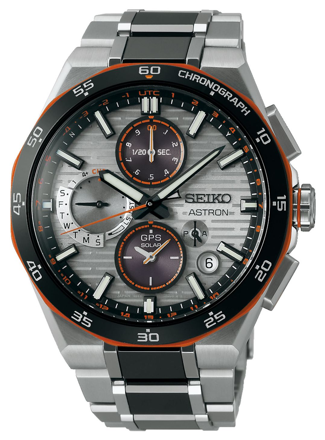 Seiko SSH183J1 Astron Future Innovation â Orange Accent Watch