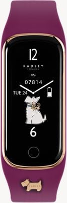 Radley Series 8 Smart Activity Tracker Pink Silicone Strap RYS08-2132