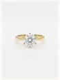 James Moore & Co Pre-Owned 18ct Yellow Gold 0.92ct Round Brilliant Cut Solitare Ring J63131