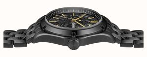 Ingersoll THE WHISTLE Automatic (43mm) Black Skeleton Dial / Black PVD Stainless Steel Bracelet I18202 - alternate view 4