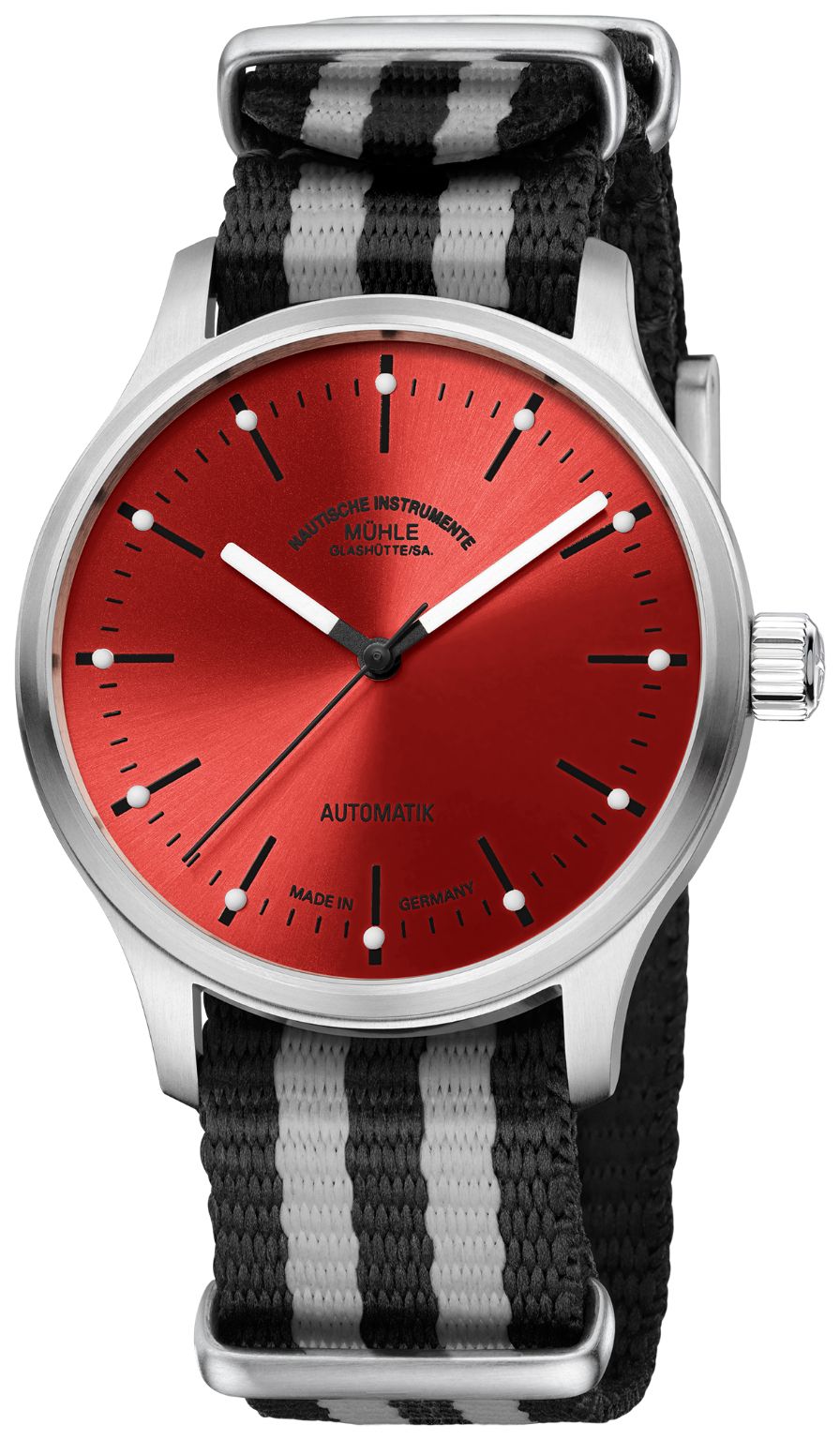 MÃ¼hle GlashÃ¼tte M1-40-78-NB Panova Red Automatic (40mm) Watch