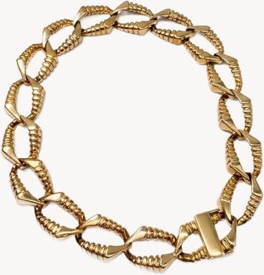 Pre-owned 9ct Yellow Gold Chain Bracelet J67686