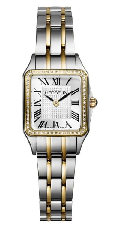 Herbelin 17407BT54Y08 Luna Mini Diamond Quartz (20mm) Silver Watch