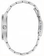 Guess Mens Quentin Blue Sunray Dial Silver-Tone Stainless Steel Bracelet GW1127G1 - alternate view 4