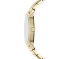 Armani Exchange Three-Hand Quartz (42mm) Black Sunray Dial / Gold PVD Stainless Steel Bracelet AX2650 - alternate view 3