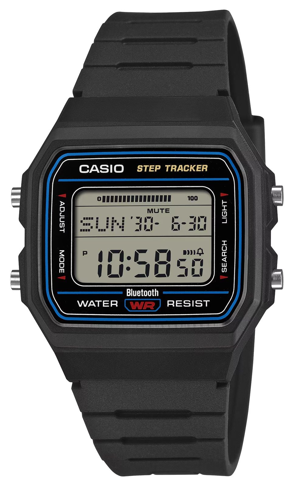 Casio F-B100W-1AEF Classic F-B100W Digital Step Tracker (38. Watch