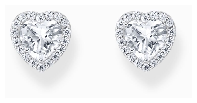 Thomas Sabo H2305-051-14 Heart Shape Halo Design White Jewellery