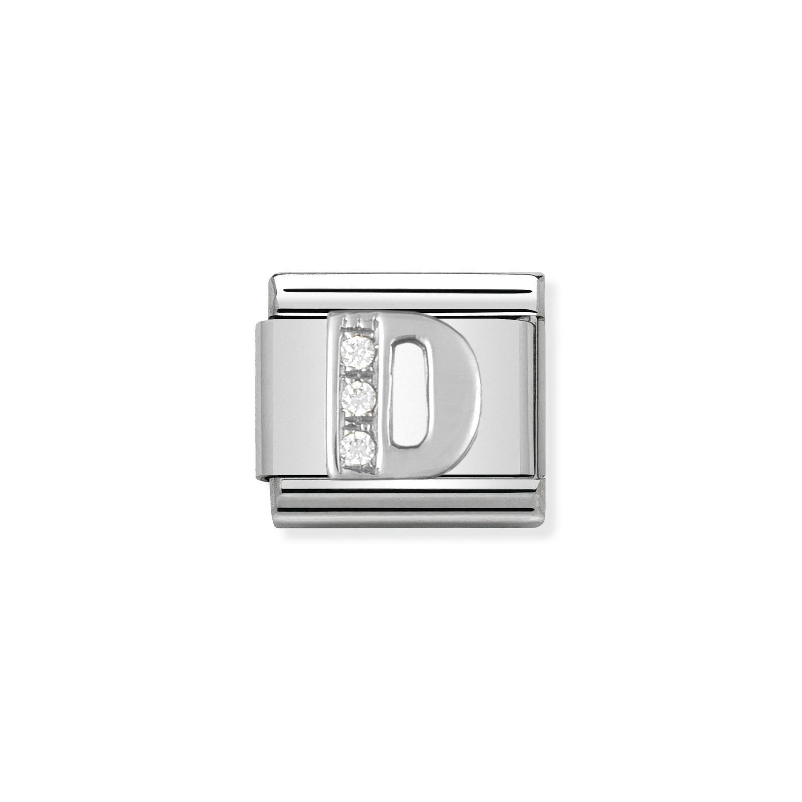 Nomination 330301/04 Classic Letter D Sterling Silver & Jewellery
