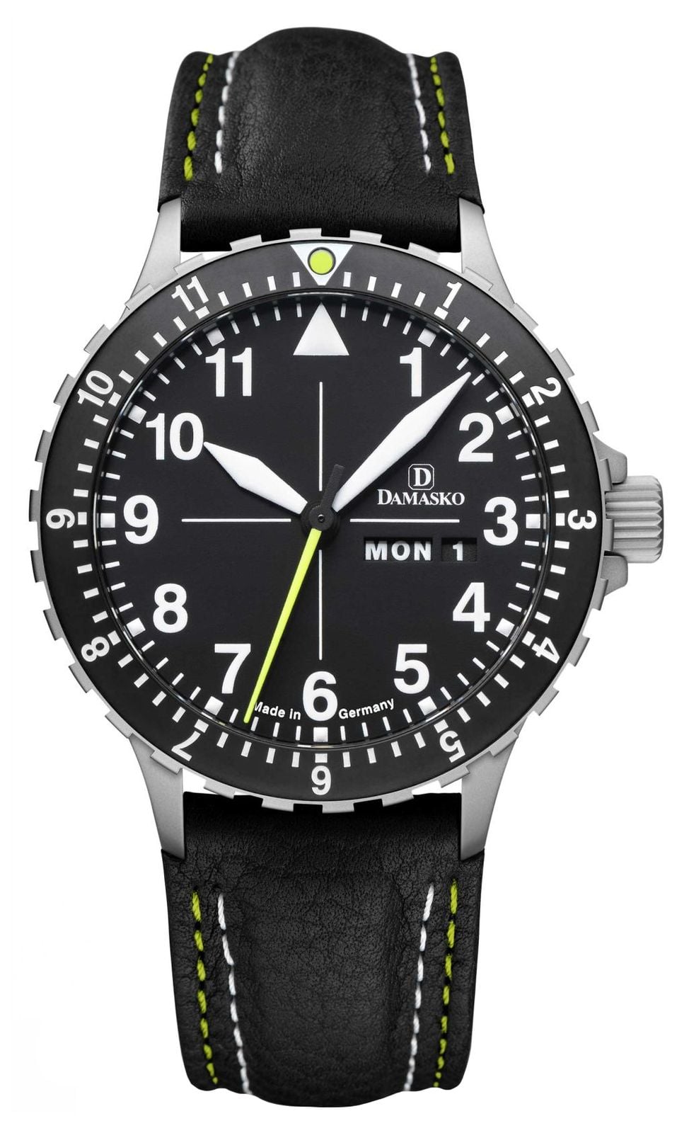 Damasko DK46 DK46 Day/Date Automatic TOP (40mm) Black Dial Watch