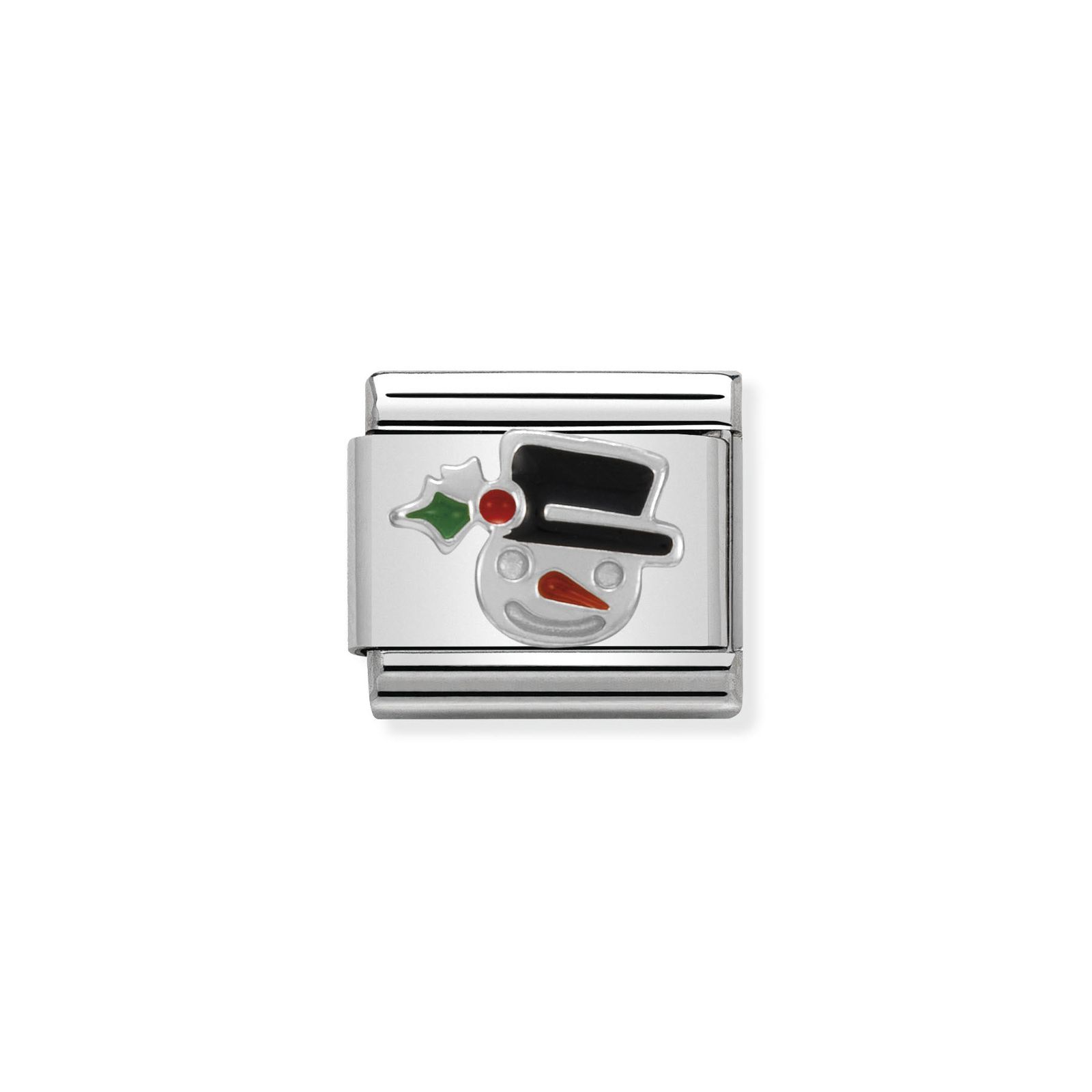 Nomination 330204/11 Classic Snowman Sterling Silver & Steel Jewellery