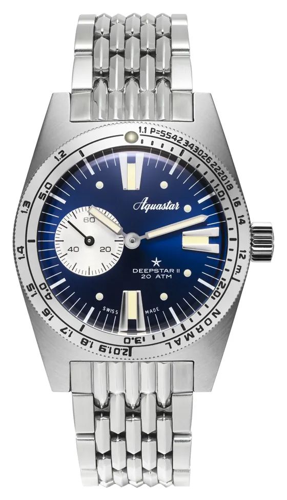 Aquastar DS2-BOR BR Deepstar II Mono-Compax Automatic (37mm Watch
