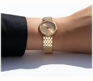Herbelin Epsilon Diamond Quartz (28mm) Gold Sunray Dial / Gold PVD Stainless Steel Bracelet 17116BP1N68Y83 - alternate view 4