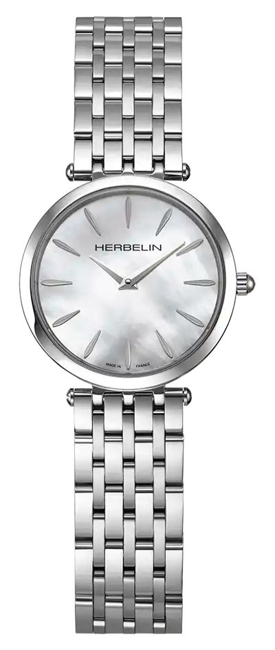 Herbelin 17116B19 Epsilon Quartz (28mm) Mother-of-Pearl Dial Watch